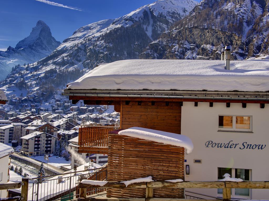 Haus Powder Snow Apartman Zermatt Kültér fotó